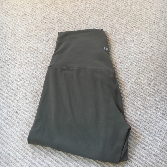 lululemon athletica Pants - full length lululemon green leggings